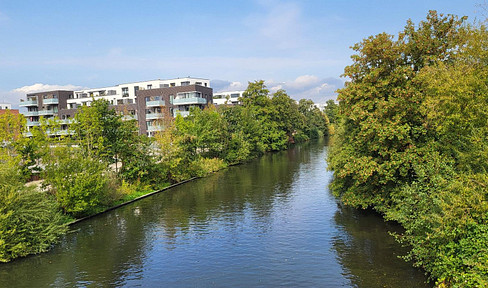MODERNE, NEUWERTIGE, BARRIEREFREIE 3-ZIMMER-WOHNUNG AM SCHLEUSENGRABEN IN BERGEDORF