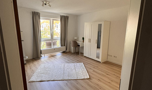 Einziehen statt einrichten – großzügiges, möbliertes 1-Zimmer-Apartment