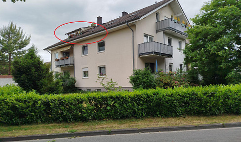 Two-room apartment on the second floor, available without references.