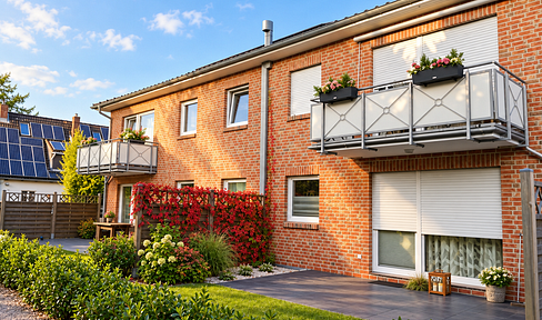 +++ Modern 3-room apartment in a house with solar power support +++