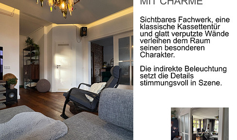 Charming, renovated apartment in a historic building with a southwest-facing balcony (no commission fees).