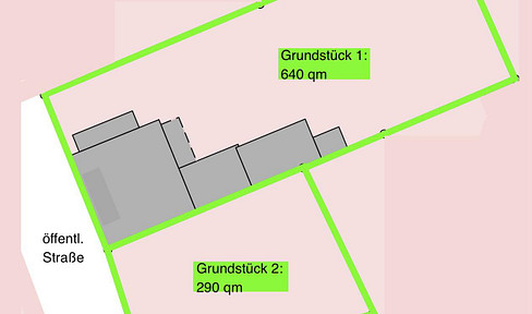 2 Optionen: 1 Preis ! Freistehendes Haus mit zusätzl. Bauplatz für Handwerker ! PROVISIONSFREI !