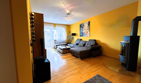 Exclusive maisonette apartment with a balcony and parking spaces in an underground garage.