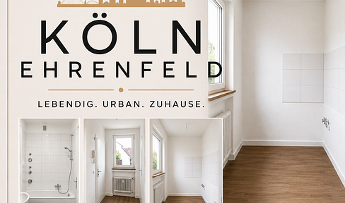 Kapitalanlage in Bestlage – Moderne Eigentumswohnung in Köln-Ehrenfeld