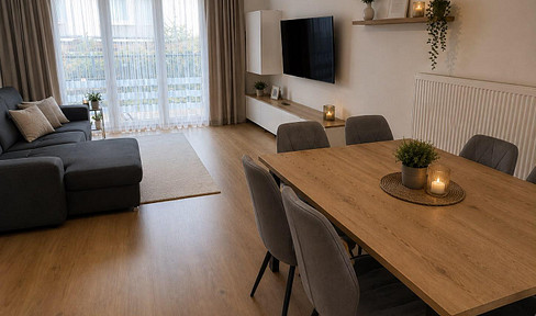 Brand new semi-detached house built in 2019, featuring two terraces.