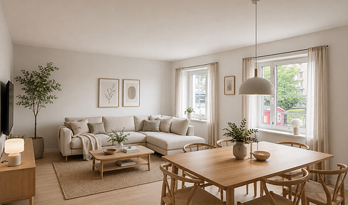 Helle 2-Zimmer Wohnung – Erstbezug nach Kernsanierung | KfW 55 EE