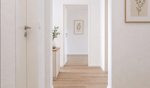 Provisionsfrei! Urbanes Wohnen mit kurzen Wegen – helle 3-Zimmer-Wohnung