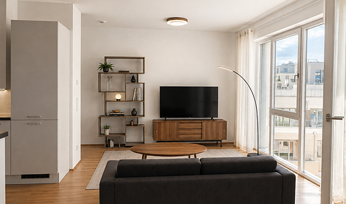 Helle möblierte 2-Zimmer-Wohnung Neubau in Prenzlauer Berg