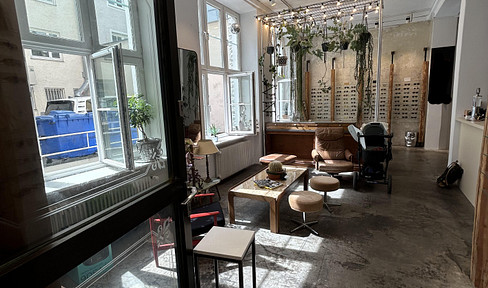Helle Gewerbefläche im Rückgebäude in Schwabing – flexibel teilbar auf ca. 80, 118 oder 155 m²