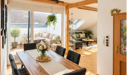 Modern 3.5-room apartment with a terrace in Römerberg-Mechtersheim.