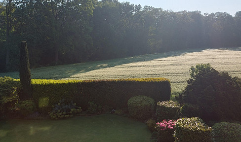 Living in a green environment – 73 m² apartment with a balcony and a stunning view of fields and forests in Dorsten-Rhade.