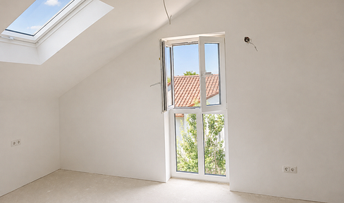 2-room maisonette apartment (81m²) in Kösching with a balcony (brand new, after complete renovation).