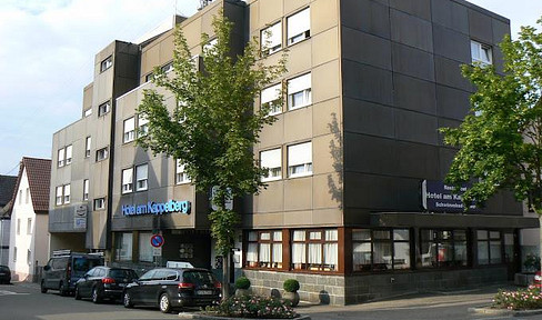 Hotelanlage,35 EZ und 10 DZ mit 50 Parkp, langfristig an Monteure/Studenten