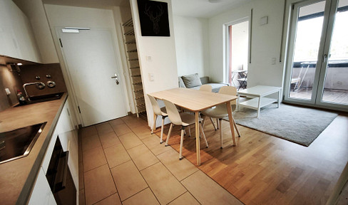 Traumhaft 2-Zimmer Wohnung Perfekte Messe-Lage: Erstklassige Anbindung im Herzen von Frankfurt