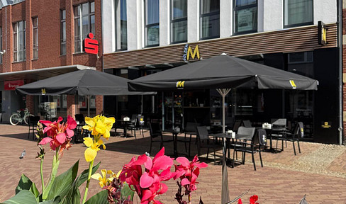 Attractive restaurant space available, located in the main pedestrian zone of Nordhorn.