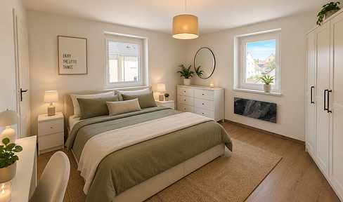 Voll möbliertes Zimmer - neu saniert - All-Inklusiv in Bechhofen