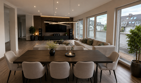 Traumhaftes Penthouse mit privater Dachterrasse und Fahrstuhl direkt in die Wohnung