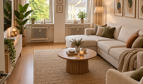 Newly renovated 2-room apartment with a south-facing balcony, located in the popular Frankenberger neighborhood.