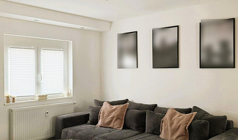 Renovated 4-room ground floor apartment in Alpirsbach, available from November 1st, including a garage.