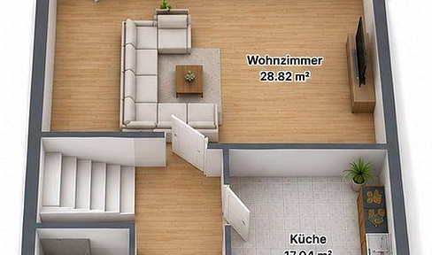 Terraced house / 6 rooms / garden.