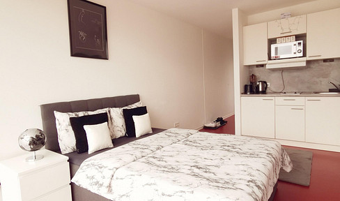 Sonniges 1-Zimmer-Apartment direkt an der Uni mit Top-Ausstattung