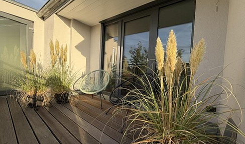 Neubau: Dachgeschosswohnung mit Südterrasse und EBK - in Reinickendorf/Mitte