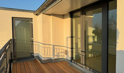 Neubau: Dachgeschosswohnung mit Südterrasse und EBK - in Reinickendorf/Mitte