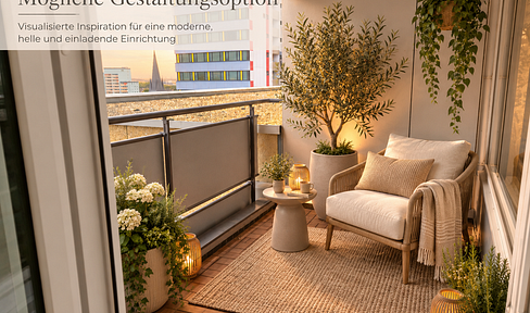 *NO COMMISSION* Apartment with a wide view and overlooking the city.