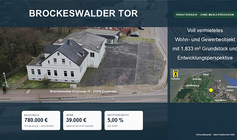 Commercial property, residential property, land, warehouse, house. No commission fees.