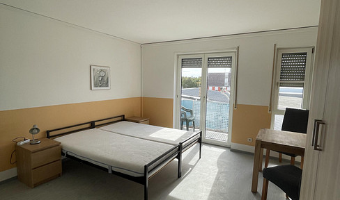 Praktisches City-Apartment 27 m² | Möbliert | EBK | Balkon | Waschmaschinen
