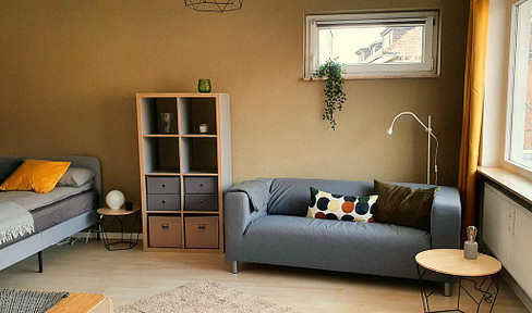 Bezugsfrei am Botanischen Garten: 1-Zimmer-Wohnung, oberste Etage, Südbalkon, TG Stellplatz optional