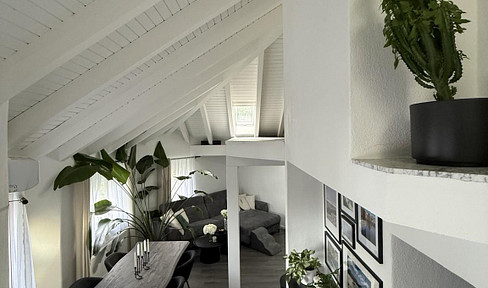 Living with Character – Modern Duplex Apartment with Impressive Rooftop Architecture, Garden & Pool.