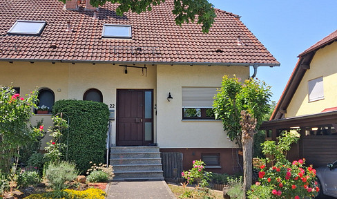 Semi-detached house in Gelnhausen-Hailer.