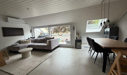 84 m² dream apartment with a large rooftop terrace, air conditioning, and a 4-meter garage in Löttringhausen.