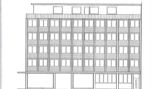 Solid residential and commercial building in Hagen-Mittelstadt.