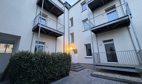 2-room apartment with balcony, 49 m², located in Roßlau, energy efficiency class B.