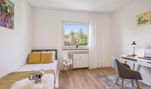 3-room apartment in Saarbrücken, ready to move in and bright - NO realtor fees.