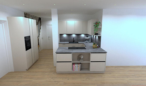3,5 Zimmer mit hochwertiger Einbauküche