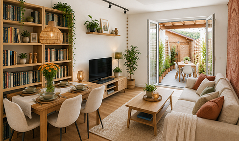 EIGENNUTZER & KAPITALANLEGER AUFGEPASST: Hochwertig sanierte Wohnung mit großzügiger Terrasse