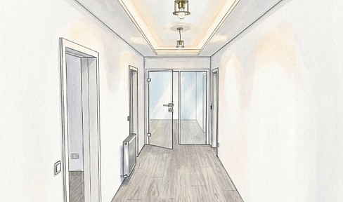 Newly renovated 5-room apartment in the Kassberg district.