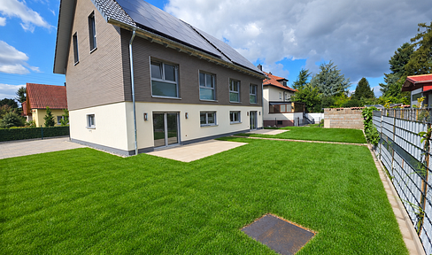 New construction semi-detached house with 165 m² | 6 rooms | 2 bathrooms | Garden | Air conditioning | Smart home.