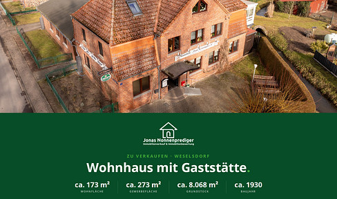 Two-family house with a barn and commercial space - available to the buyer without commission.