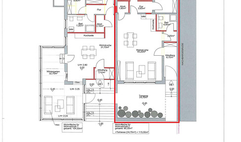 3-Zi.-Wohnung mit großer Terrasse | umfassend saniert | nur 13 km bis Grömitz
