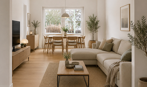 Plenty of space for the whole family – renovated terraced house, available immediately and without any commission fees.