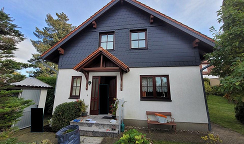 Modernized single-family house with a garden and low utility costs for rent in Ilsenburg.