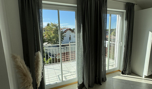 Bildschöne 2-Zi.-Whg. mit großem West- u. kl. Südbalkon