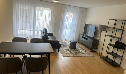 Wohnen auf Zeit - Moderne möblierte 2 ZKB Wohnung mit Balkon in der Schwetzingerstadt