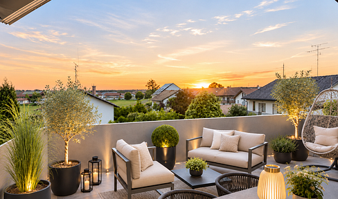 Even the arrival is a luxury – your designer penthouse.