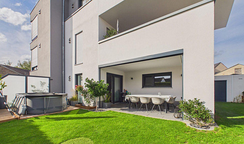 Brand new 4-room garden apartment with 108 m² – Enjoy living with the feeling of a house, and have 120 m² of your own private garden.