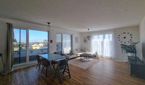 4-room penthouse apartment with a huge rooftop terrace.